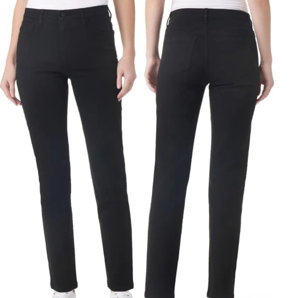 Curve Appeal Denim - Curve Appeal Tummy Tucking Black Jeans